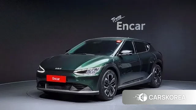 Kia EV6 2022 Темно-зеленый из Кореи