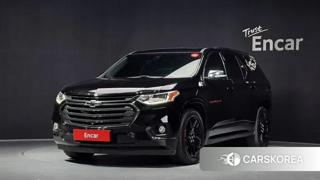 Chevrolet (GM Daewoo) Traverse 2021 Черный из Кореи