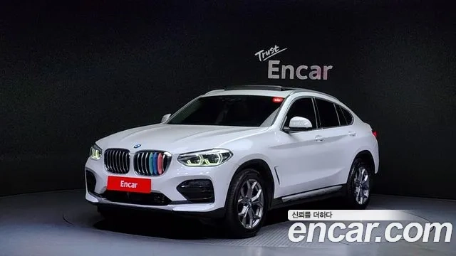 BMW X4 (G02) 2020 Белый из Кореи