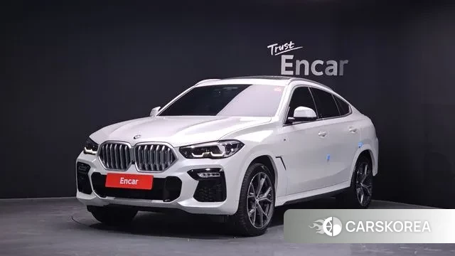 BMW X6 (G06) 2020 Белый из Кореи