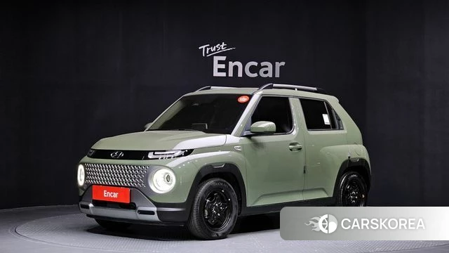 Hyundai Casper 2023 Светло-зеленый из Кореи