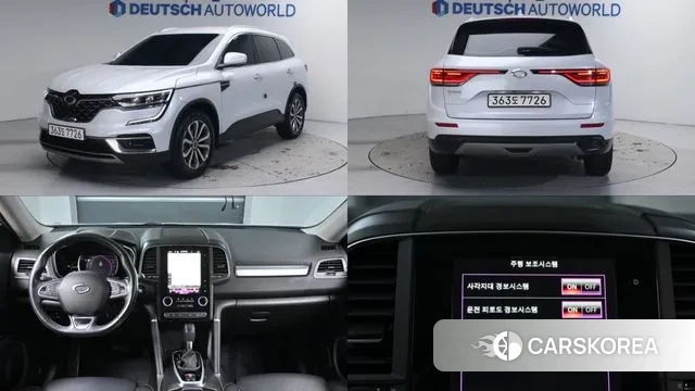 Renault Korea (Samsung) The New QM6 2021 Белый из Кореи