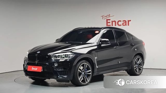 BMW X6M (F16) 2019 Черный из Кореи