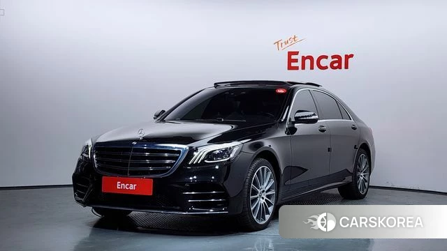 Mercedes-Benz S-Class W222 2018 Черный из Кореи