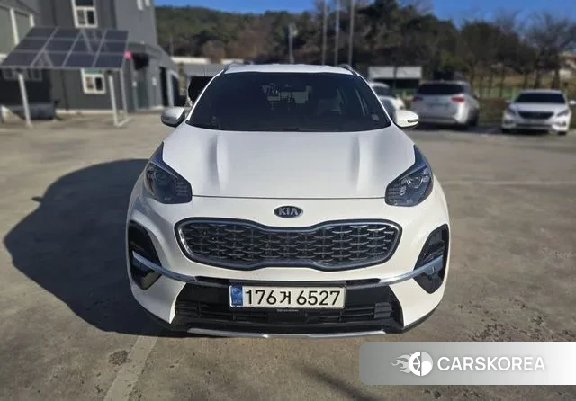 Kia Sportage The Bold 2021 Белый из Кореи