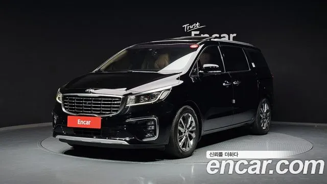 Kia The New Carnival 2018 Черный из Кореи