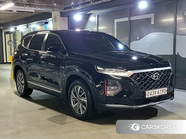 Hyundai Santa Fe TM 2018 Черный из Кореи