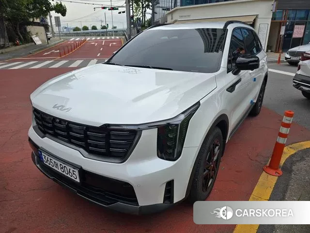 Kia The New Sorento 4th Generation 2023 Белый из Кореи