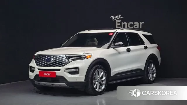 Ford Explorer 6th Generation 2021 Белый из Кореи