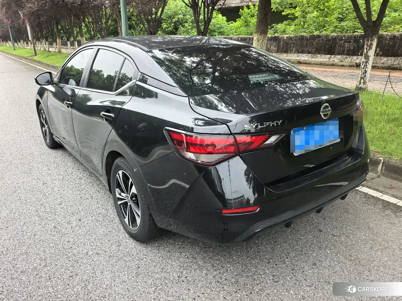 Nissan Sylphy 2022 Черный из Китая