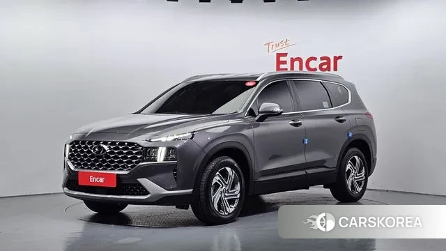 Hyundai The New Santa Fe 2023 Серый из Кореи