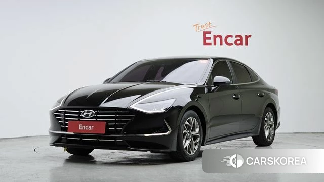 Hyundai Sonata (DN8) 2020 Черный из Кореи