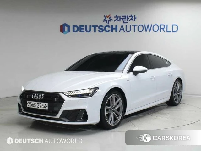Audi A7 (4K) 2020 Белый из Кореи