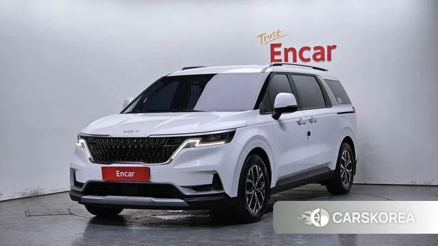 Kia Carnival 4th generation 2023 Белый из Кореи