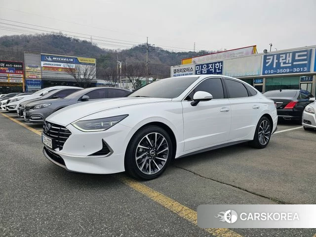 Hyundai Sonata (DN8) 2022 Белый из Кореи