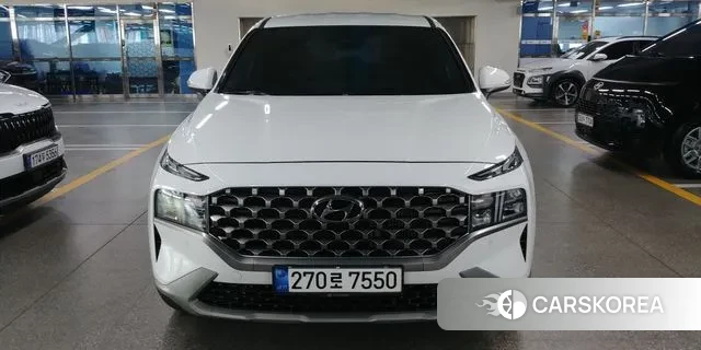 Hyundai The New Santa Fe 2021 Белый из Кореи