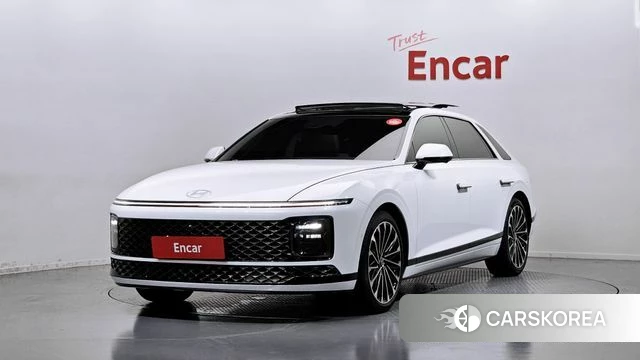 Hyundai Grandeur (GN7) 2024 Белый из Кореи