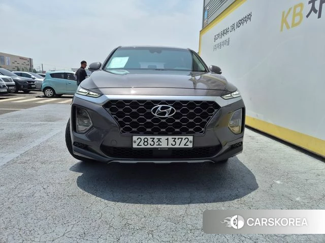Hyundai Santa Fe TM 2020 Серый из Кореи