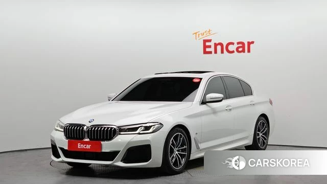 BMW 5 Series (G30) 2023 Белый из Кореи