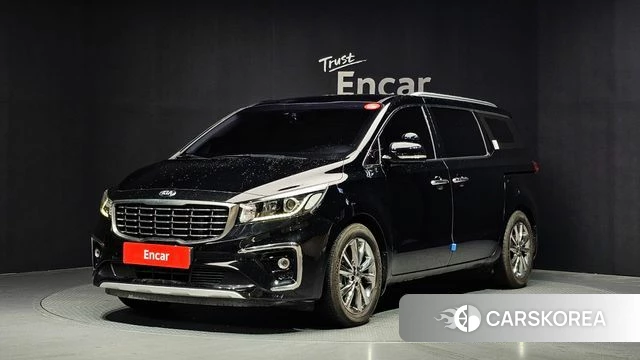 Kia The New Carnival 2018 Черный из Кореи