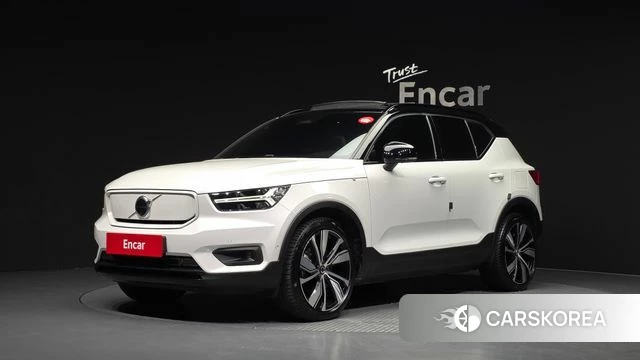 Volvo XC40 Richards 2022 Белый из Кореи