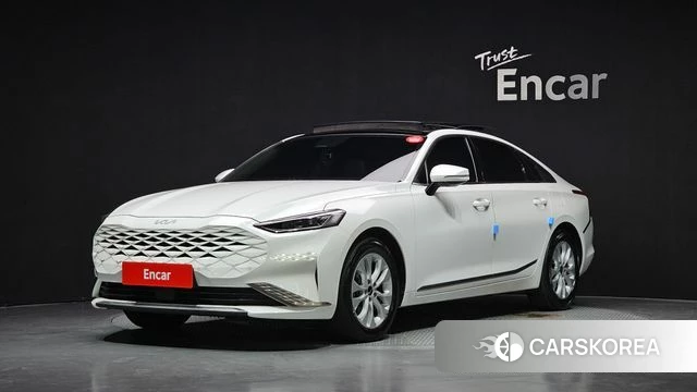 Kia K8 2021 Белый из Кореи