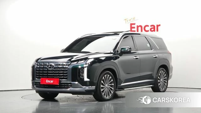 Hyundai The New Palisade 2022 Темно-зеленый из Кореи