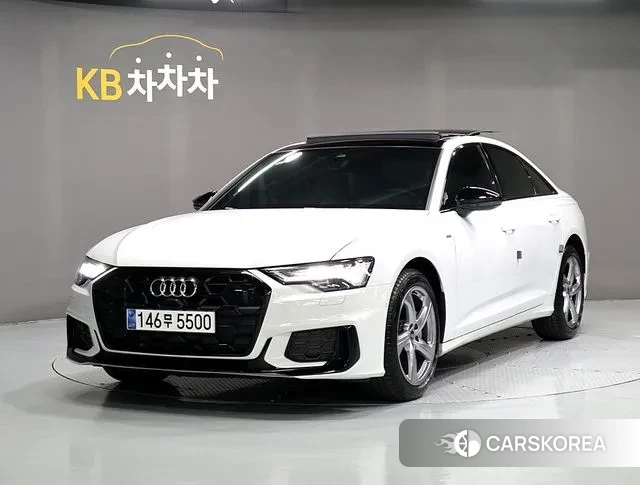 Audi A6 (C8) 2025 Белый из Кореи