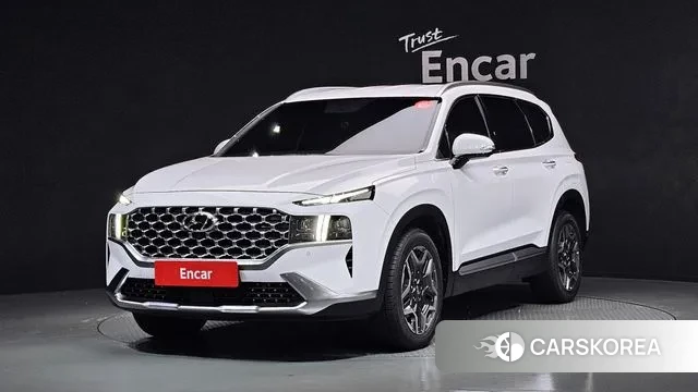 Hyundai The New Santa Fe 2021 Белый из Кореи