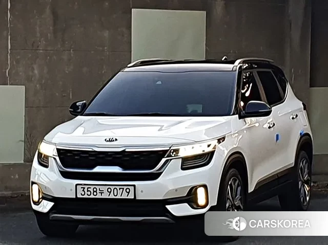 Kia Seltos 2019 Белый из Кореи