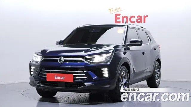 Ssangyong Beautiful Korando 2019 Синий из Кореи
