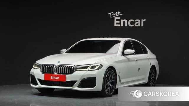 BMW 5 Series (G30) 2022 Белый из Кореи