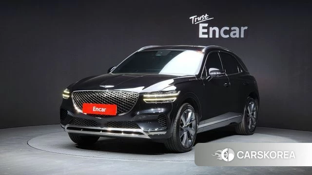 Genesis GV70 2022 Черный из Кореи