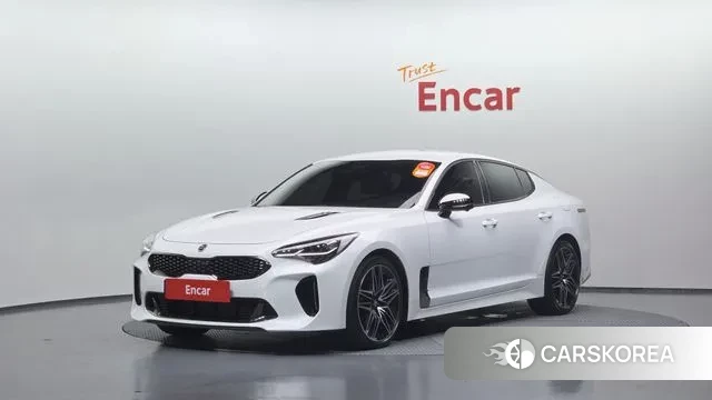 Kia Stinger Meister 2021 Белый из Кореи