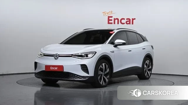 Volkswagen ID.4 2022 Белый из Кореи