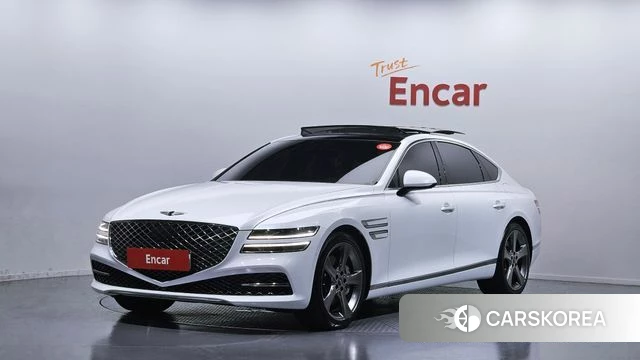 Genesis G80 (RG3) 2021 Белый из Кореи