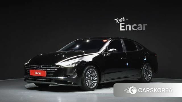 Hyundai Sonata Hybrid (DN8) 2023 Черный из Кореи