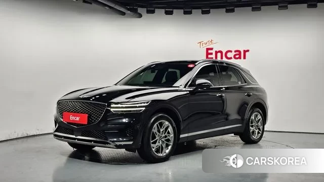 Genesis GV70 2021 Черный из Кореи