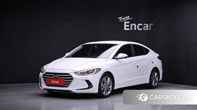 Hyundai Avante AD 2018 Белый из Кореи