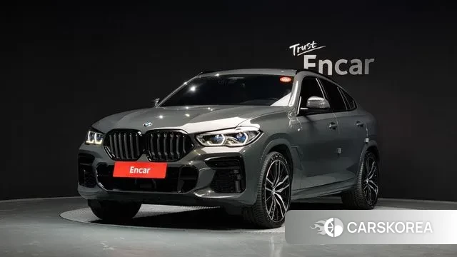 BMW X6 (G06) 2023 Серый из Кореи