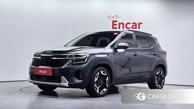 Kia The New Seltos 2023 Серый из Кореи