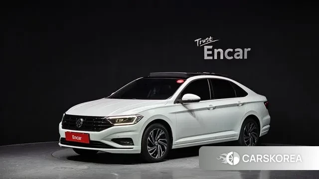 Volkswagen 7th Generation of Jetta 2020 Белый из Кореи