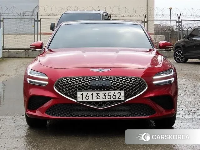 Genesis The New G70 2023 Красный из Кореи
