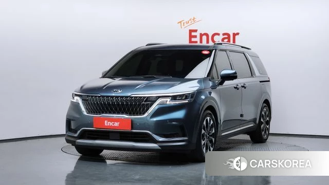 Kia Carnival 4th generation 2021 Синий из Кореи