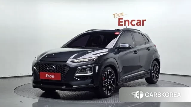 Hyundai Kona 2018 Небесно-голубой из Кореи