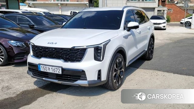 Kia The New Sorento 4th Generation 2023 Белый из Кореи