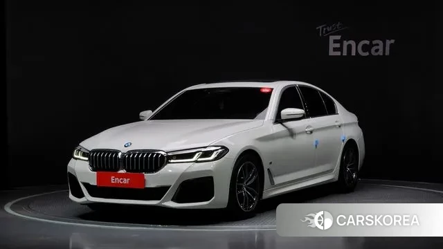 BMW 5 Series (G30) 2021 Белый из Кореи