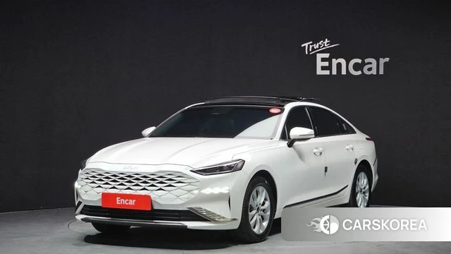 Kia K8 2022 Белый из Кореи