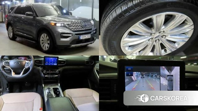 Ford Explorer 6th Generation 2023 Серый из Кореи