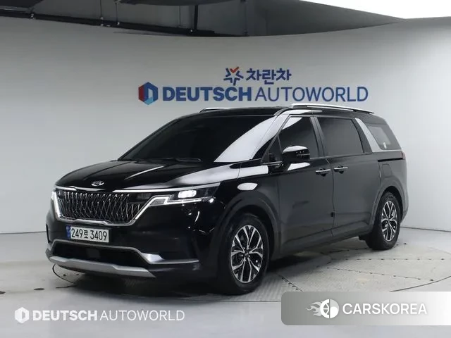 Kia Carnival 4th generation 2021 Черный из Кореи